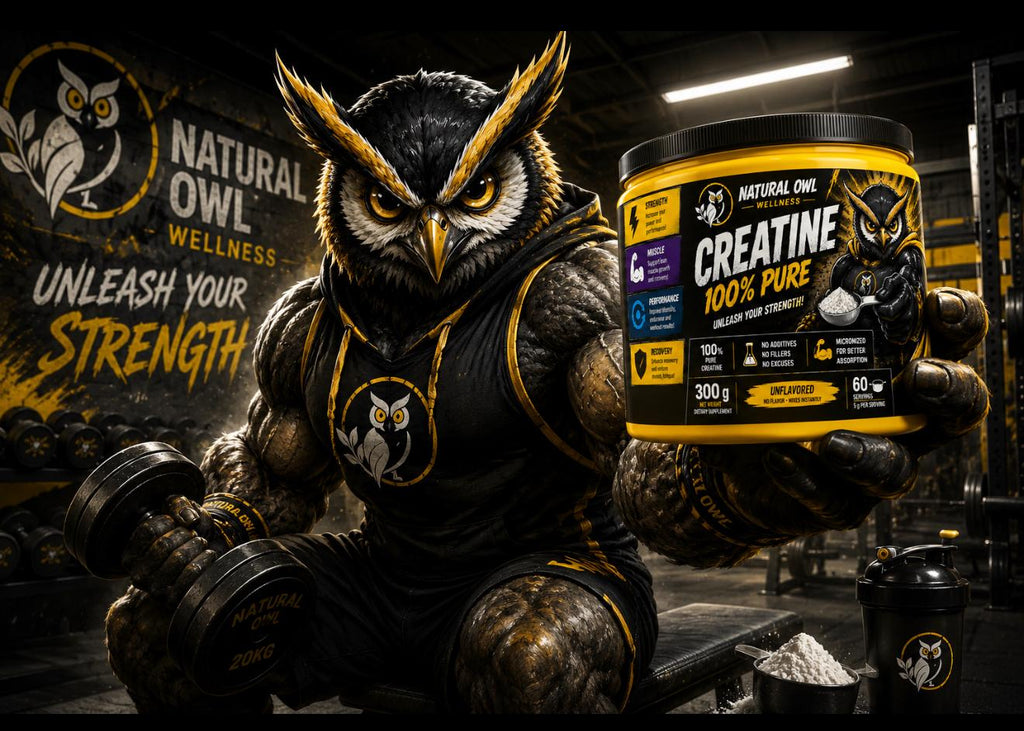NATURAL OWL CREATINA MONOHIDRATE 300G