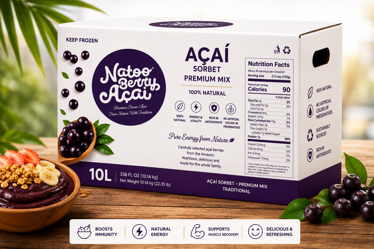 PREMIUM ACAI - 1O Lt