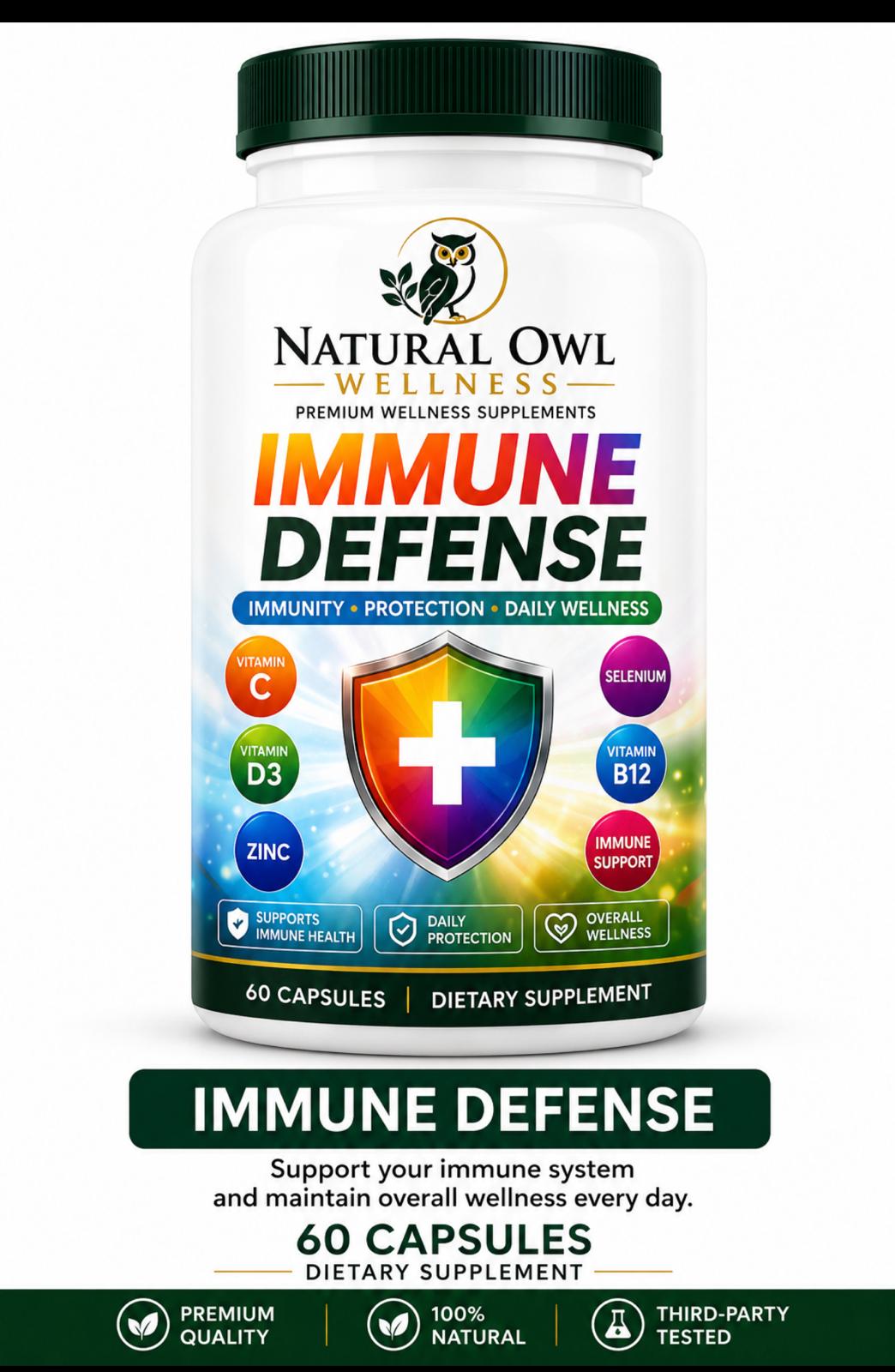 NATURALOWL WELLNESS-IMMUNE DEFENSE