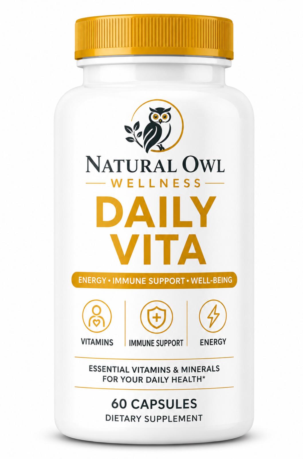 NATURAL OWL DAILY VITA - 60 CAPSULA