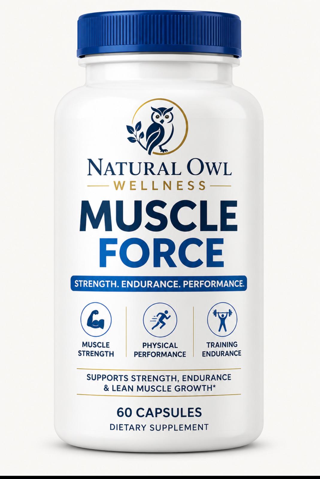 NATURAL OWL MUSCLE FORCE-60 CAPSULA