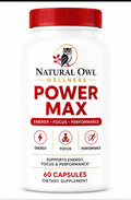 NATURAL OWL POWER MAX-60 CAPSULES