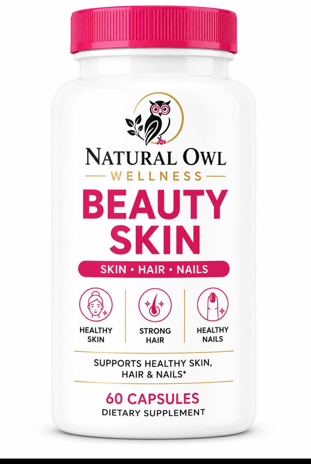 NATURAL OWL BEAUTY SKIN-60 CAPSULA