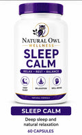 NATURAL OWL SLEEP CALM-60 CAPSULES
