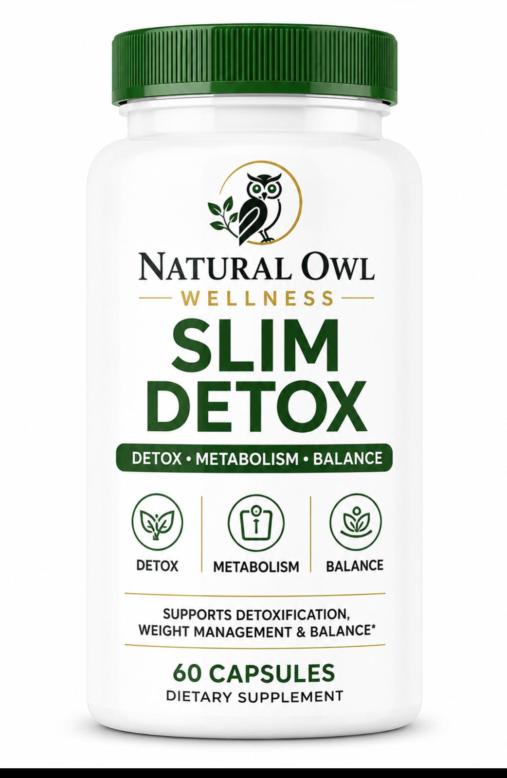 NATURAL OWL SLIM DETOX-60 CAPSULA